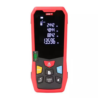 comprar Medidores de distancia láser al aire libre UNI-T LM50 herramienta de medición de cinta láser de mano Fabricación en línea
