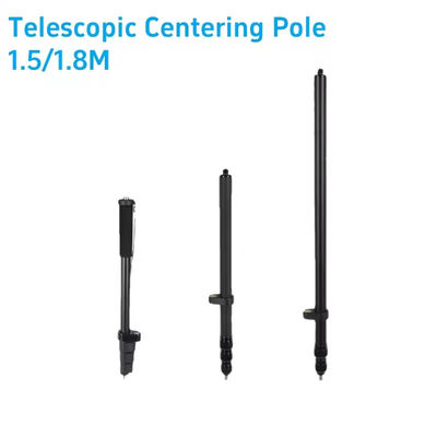 comprar 1.5M 1.8M Telescópico de centro del poste portátil RTK GPS Rod de reconocimiento de aleación de aluminio peso ligero 1PCS Fabricación en línea