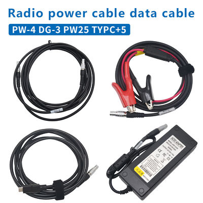 comprar Hi-Target GPS RTK Host Cable de datos DG-3 HDL460A Cable de energía de radio PW-25 2-pin 5-pin Adaptador de energía Fabricación en línea