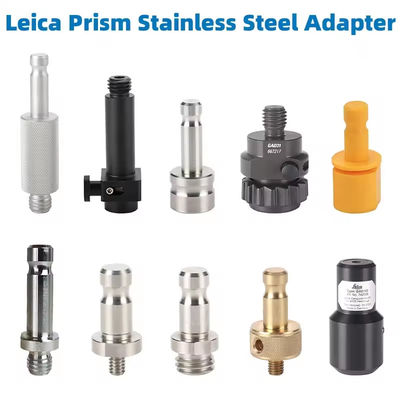 comprar Adaptador de prisma 5/8 1/4 convertidor de hilos Conector de polo de centración universal para Leica Base GPS RTK Estación total Fabricación en línea