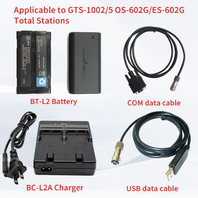 comprar Suitable for GTS-1002/5, OS-602G/ES-602G Total Stations BT-L2 Battery BC-L2A Charger Fabricación en línea