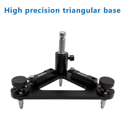 Tribrach de alta precisión con montaje de spigot Leica, nivel de burbuja de tubo doble, topografía de la tierraAccesorios de equipo
