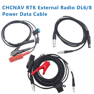 CHCNAV RTK Cable de conexión de batería Cable de alimentación Cable de alimentación de radio externo Cable de datos DL6 DL8 DL9 para CHC GNSS CHCNAV