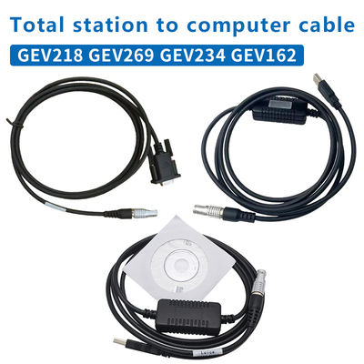 GEV234 GEV269 GEV218 GEV162 Cable de datos de transmisión para Lei-ca GPS GNSS Nivel electrónico digital Total de la estación TMTS 8pin+USB