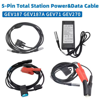 Adaptador de cable 5 pin Y para conectar la estación total de Leica TS/TM60/50/30 a PC y energía