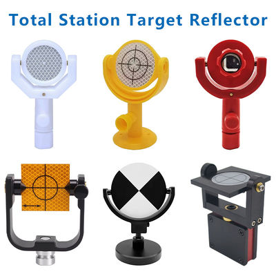 Estación total objetivo reflector reflector placa reflector pegatina de 45 grados ángulo reflector prisma reflector magnético giratorio