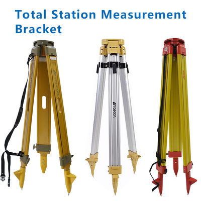 Estribo de madera LEIcca GST20-9-FCT GEOMAX TOP CON Aleación de aluminio sólido Estación total de topografía y soporte de topografía
