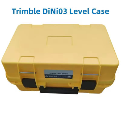 Nuevo estuche de instrumento de nivelación caja de almacenamiento de nivel de plástico para Trimble DiNi03 Equipo de topografía estuche amarillo