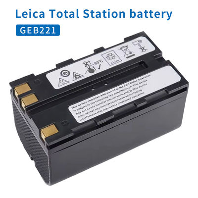 GEB221 Batería de litio recargable de reemplazo de 7.4v para el instrumento de encuesta Estación total TS11 TS12 TS15 TS16 GS10 GNSS