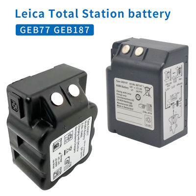 Batería de larga duración GEB187/77 para Leica TCA1100 TCA1700 TCA1800 TPS1000 TPS2000 TPS2003 Encuesta de la estación total NI-MH