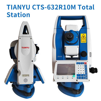Estación total con pantalla táctil Tianyu CTS-632R10M, precisión de 2