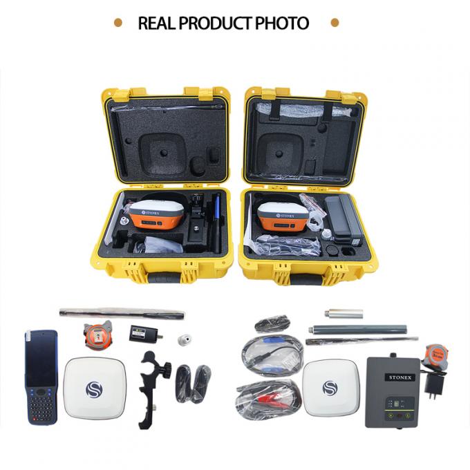 Versión internacional Base del sistema GNSS RTK y Estación Rover STONEX S3A/S850 Instrumentos de encuesta GPS 2